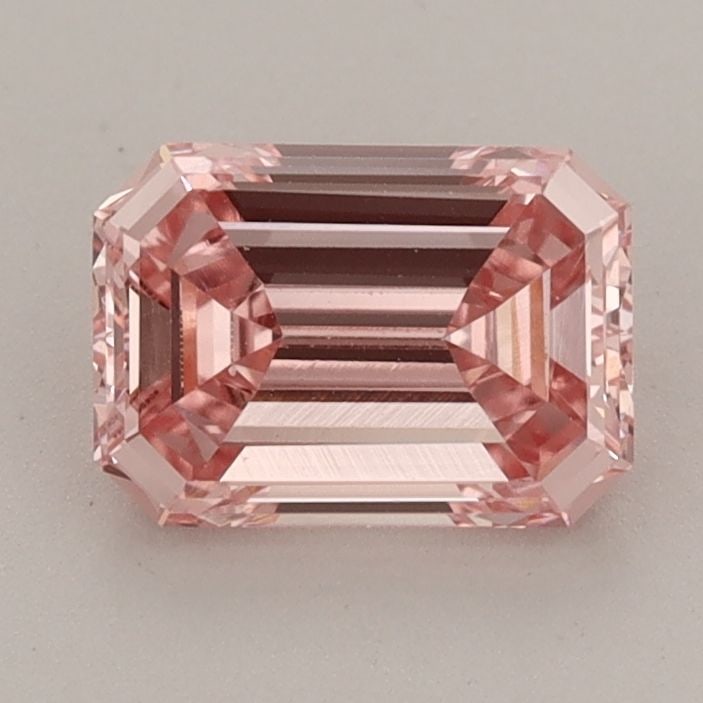 Loose Diamond - EMERALD 1.16ct Fancy Vivid Pink VS1: Loose Diamond - EMERALD 1.16ct Fancy Vivid Pink VS1 Source: This is a real non-mined Diamond that has been grown in a lab Shape: EMERALD Carats: 1.16 Color: Fancy Vivid Pink Certification: IGI Video: