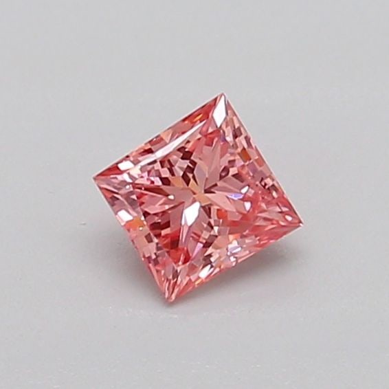 Loose Diamond - PRINCESS 0.31ct Fancy Vivid Pink VS1: Loose Diamond - PRINCESS 0.31ct Fancy Vivid Pink VS1 Source: This is a real non-mined Diamond that has been grown in a lab Shape: PRINCESS Carats: 0.31 Color: Fancy Vivid Pink Certification: IGI Video