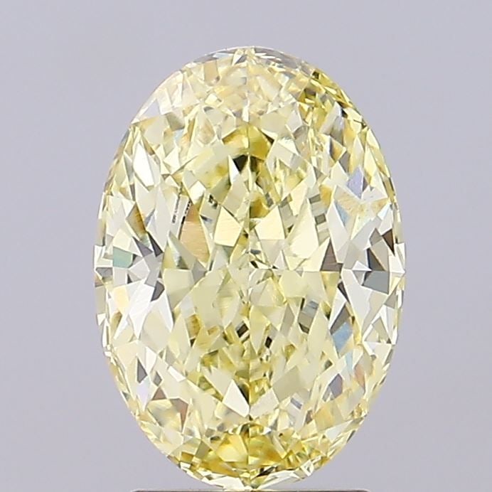 Loose Diamond - OVAL 3.03ct Fancy Intense Yellow VS1: Loose Diamond - OVAL 3.03ct Fancy Intense Yellow VS1 Source: This is a real non-mined Diamond that has been grown in a lab Shape: OVAL Carats: 3.03 Color: Fancy Intense Yellow Certification: IGI Video