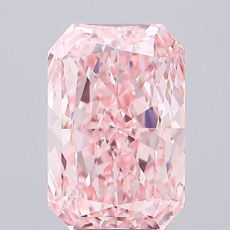 Loose Diamond - RADIANT 6.02ct Fancy Vivid Pink VS1 (1 of 1)