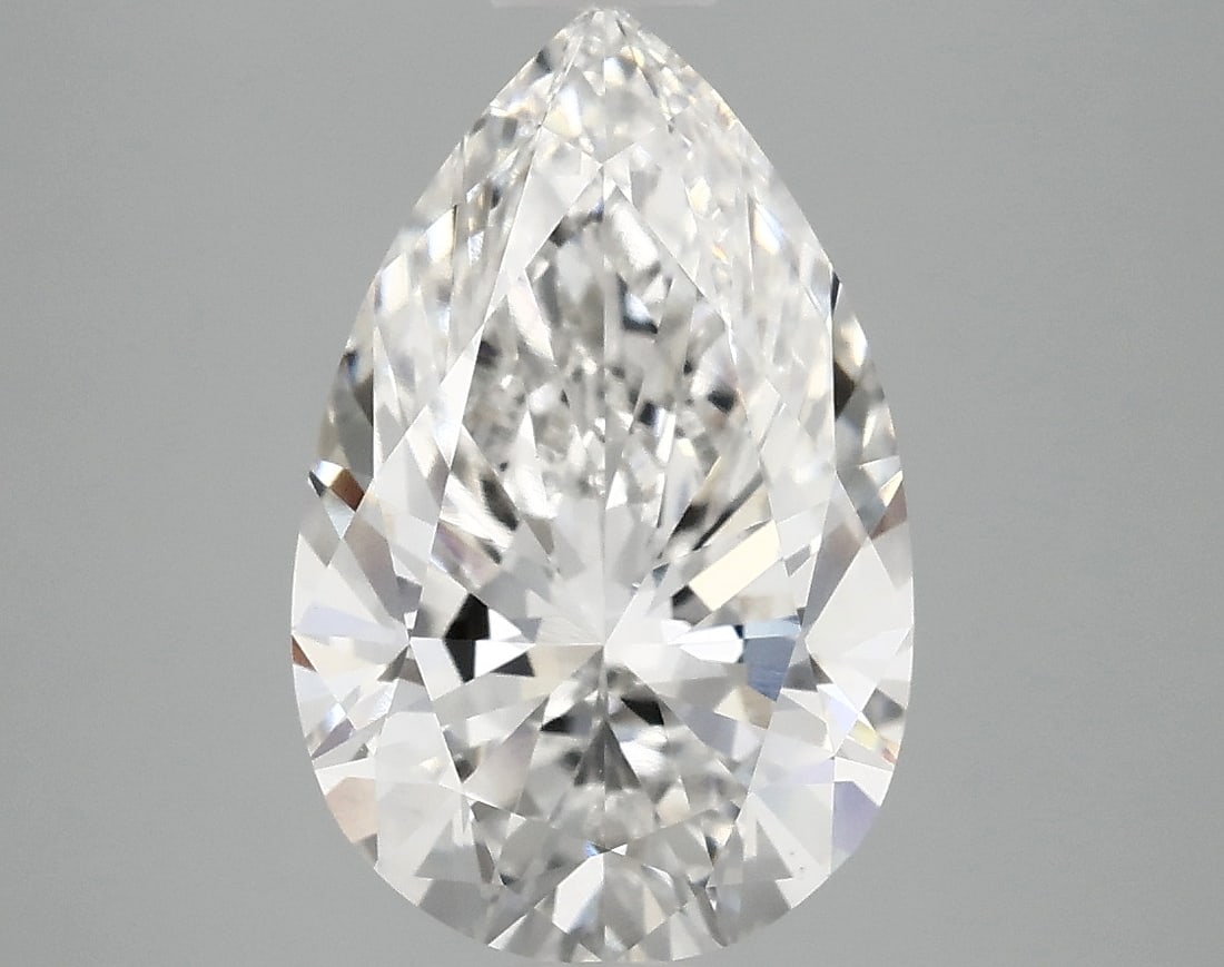 Loose Diamond - PEAR 3.58ct F VS1: Loose Diamond - PEAR 3.58ct F VS1 Source: This is a real non-mined Diamond that has been grown in a lab Shape: PEAR Carats: 3.58 Color: F Clarity: VS1 Certification: IGI Condition: Pre-Owned PLEASE NO