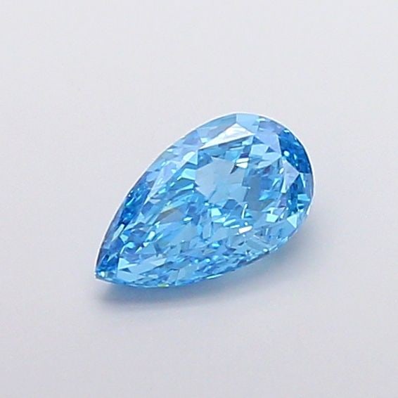 Loose Diamond - PEAR 1.0ct Fancy Vivid Blue VVS2: Loose Diamond - PEAR 1.0ct Fancy Vivid Blue VVS2 Source: This is a real non-mined Diamond that has been grown in a lab Shape: PEAR Carats: 1.0 Color: Fancy Vivid Blue Certification: IGI PLEASE NOTE: F