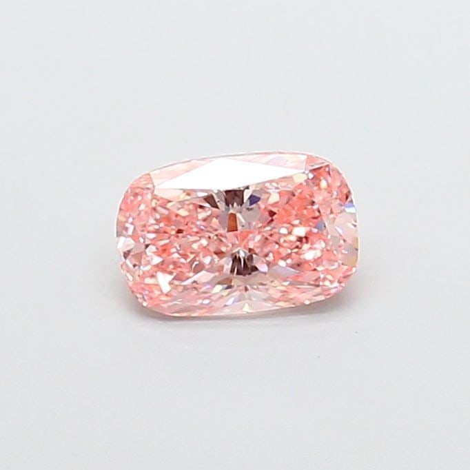 Loose Diamond - CUSHION MODIFIED 0.92ct Fancy Vivid Pink VS2: Loose Diamond - CUSHION MODIFIED 0.92ct Fancy Vivid Pink VS2 Source: This is a real non-mined Diamond that has been grown in a lab Shape: CUSHION MODIFIED Carats: 0.92 Color: Fancy Vivid Pink Certific