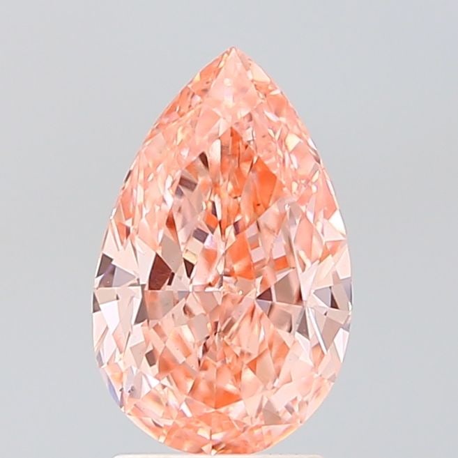 Loose Diamond - PEAR 2.0ct Fancy Vivid Pink VS2: Loose Diamond - PEAR 2.0ct Fancy Vivid Pink VS2 Source: This is a real non-mined Diamond that has been grown in a lab Shape: PEAR Carats: 2.0 Color: Fancy Vivid Pink Certification: IGI PLEASE NOTE: Fr