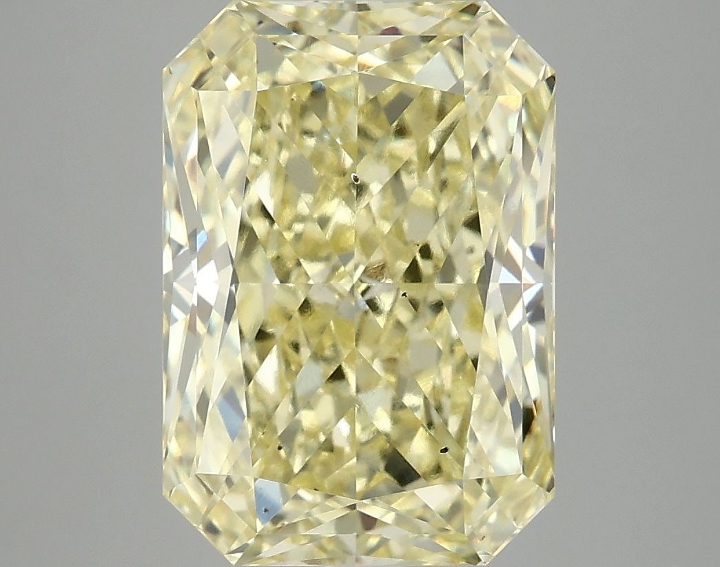 Loose Diamond - RADIANT 5.0ct Fancy Vivid Yellow VS2: Loose Diamond - RADIANT 5.0ct Fancy Vivid Yellow VS2 Source: This is a real non-mined Diamond that has been grown in a lab Shape: RADIANT Carats: 5.0 Color: Fancy Vivid Yellow Certification: IGI Video