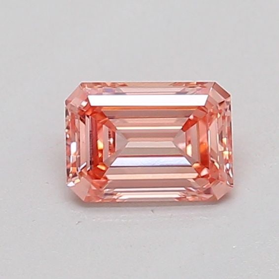 Loose Diamond - EMERALD 0.25ct Fancy Intense Pink VS2: Loose Diamond - EMERALD 0.25ct Fancy Intense Pink VS2 Source: This is a real non-mined Diamond that has been grown in a lab Shape: EMERALD Carats: 0.25 Color: Fancy Intense Pink Certification: IGI PLE