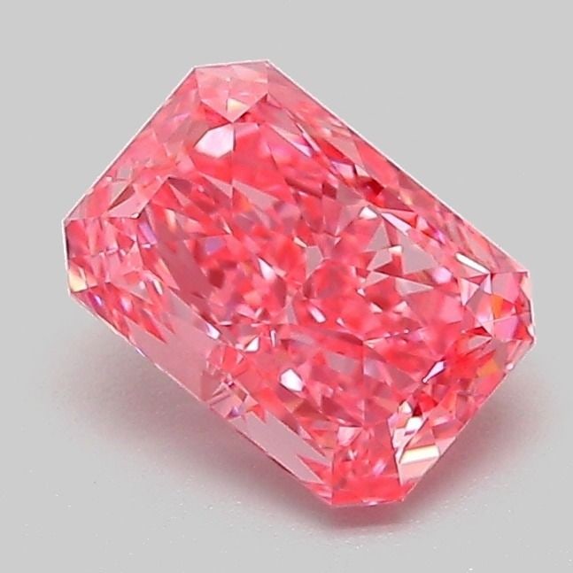 Loose Diamond - RADIANT 1.1ct Fancy Vivid Pink VVS2: Loose Diamond - RADIANT 1.1ct Fancy Vivid Pink VVS2 Source: This is a real non-mined Diamond that has been grown in a lab Shape: RADIANT Carats: 1.1 Color: Fancy Vivid Pink Certification: IGI Video: