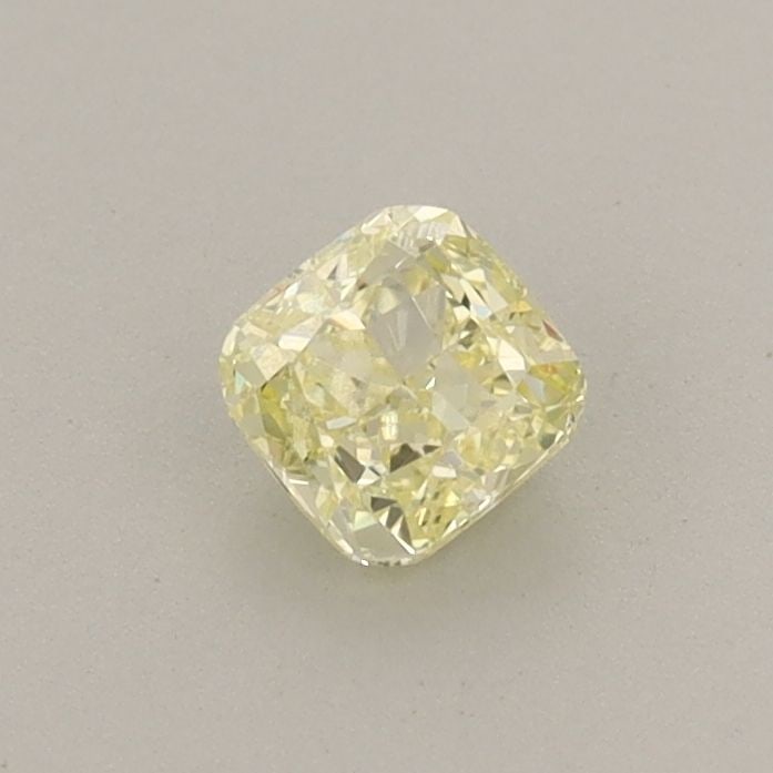 Loose Diamond - CUSHION MODIFIED 0.39ct Fancy Intense Yellow VVS2: Loose Diamond - CUSHION MODIFIED 0.39ct Fancy Intense Yellow VVS2 Source: This is a real non-mined Diamond that has been grown in a lab Shape: CUSHION MODIFIED Carats: 0.39 Color: Fancy Intense