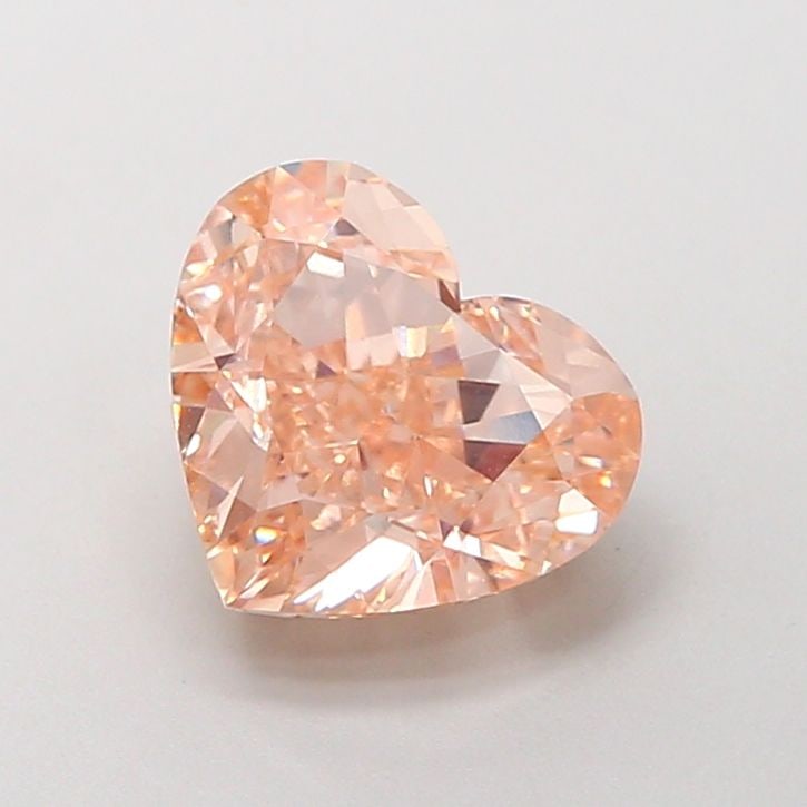 Loose Diamond - HEART 2.54ct Fancy Brownish Orange VVS2: Loose Diamond - HEART 2.54ct Fancy Brownish Orange VVS2 Source: This is a real non-mined Diamond that has been grown in a lab Shape: HEART Carats: 2.54 Color: Fancy Brownish Orange Certification: IGI 