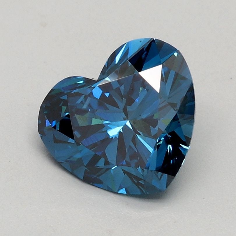 Loose Diamond - HEART 1.01ct Fancy Vivid Blue VS2 (1 of 1)