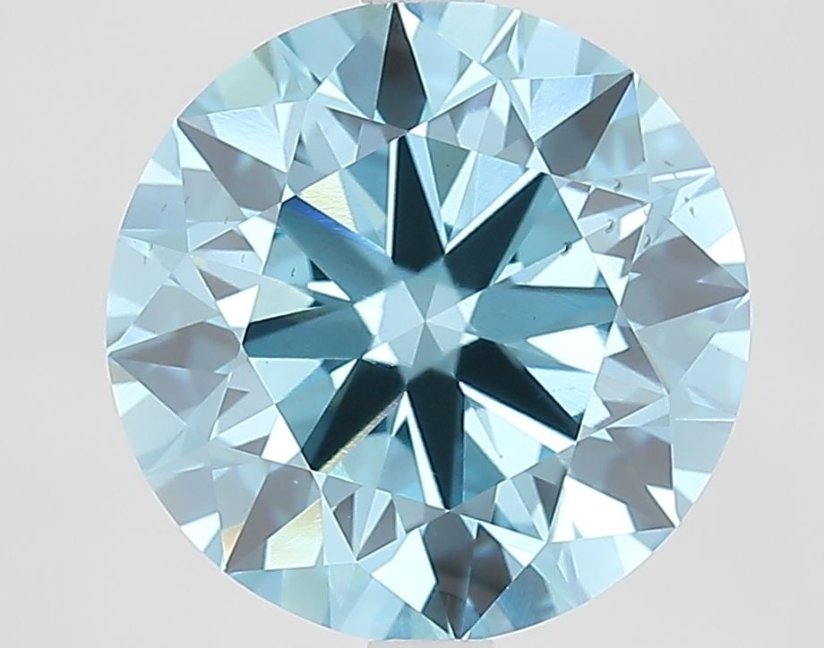 Ideal Loose Diamond - ROUND 4.63ct Fancy Vivid Blue VS2: Ideal Loose Diamond - ROUND 4.63ct Fancy Vivid Blue VS2 Source: This is a real non-mined Diamond that has been grown in a lab Shape: ROUND Carats: 4.63 Color: Fancy Vivid Blue Certification: IGI Video