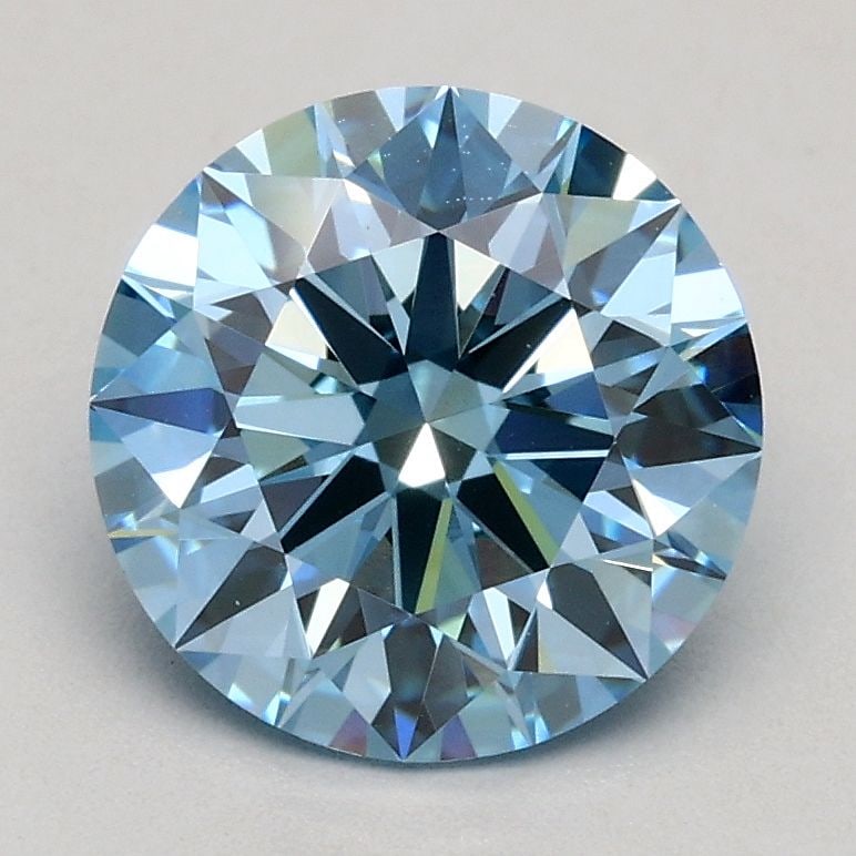 Ideal Loose Diamond - ROUND 1.47ct Fancy Intense Blue VS1: Ideal Loose Diamond - ROUND 1.47ct Fancy Intense Blue VS1 Source: This is a real non-mined Diamond that has been grown in a lab Shape: ROUND Carats: 1.47 Color: Fancy Intense Blue Certification: IGI V