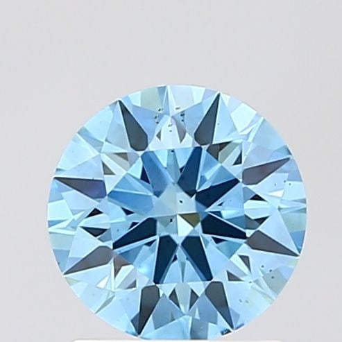Ideal Loose Diamond - ROUND 1.08ct Fancy Vivid Blue VS1: Ideal Loose Diamond - ROUND 1.08ct Fancy Vivid Blue VS1 Source: This is a real non-mined Diamond that has been grown in a lab Shape: ROUND Carats: 1.08 Color: Fancy Vivid Blue Certification: IGI Video