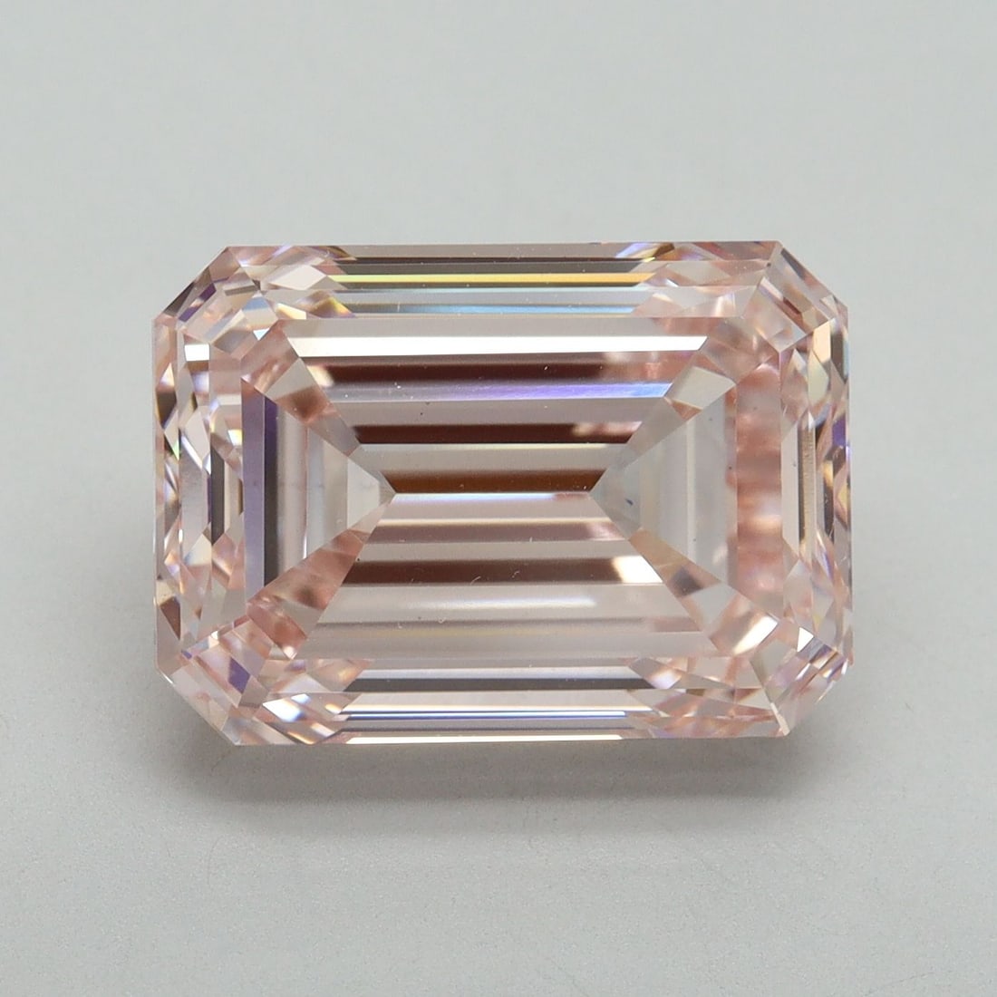 Loose Diamond - EMERALD 8.0ct Fancy Intense Pink VS1: Loose Diamond - EMERALD 8.0ct Fancy Intense Pink VS1 Source: This is a real non-mined Diamond that has been grown in a lab Shape: EMERALD Carats: 8.0 Color: Fancy Intense Pink Certification: IGI Video