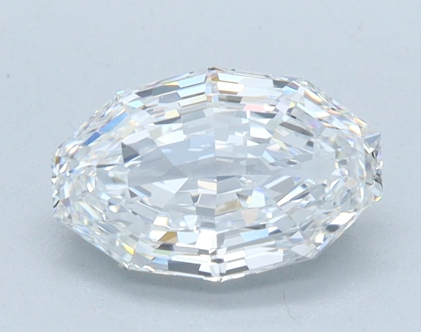 Loose Diamond - OVAL STEP CUT 1.09ct D VVS2: Loose Diamond - OVAL STEP CUT 1.09ct D VVS2 Source: This is a real non-mined Diamond that has been grown in a lab Shape: OVAL STEP CUT Carats: 1.09 Color: D Clarity: VVS2 Certification: IGI