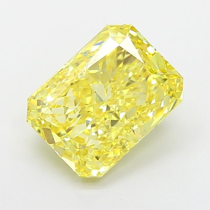 Loose Diamond - RADIANT 3.76ct Fancy Intense Yellow VS2: Loose Diamond - RADIANT 3.76ct Fancy Intense Yellow VS2 Source: This is a real non-mined Diamond that has been grown in a lab Shape: RADIANT Carats: 3.76 Color: Fancy Intense Yellow Certification: