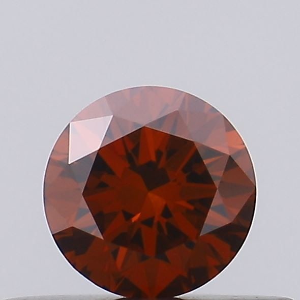 Loose Diamond - ROUND 0.32ct Fancy Deep Orange VVS2: Loose Diamond - ROUND 0.32ct Fancy Deep Orange VVS2 Source: This is a real non-mined Diamond that has been grown in a lab Shape: ROUND Carats: 0.32 Color: Fancy Deep Orange Certification: IGI Video: