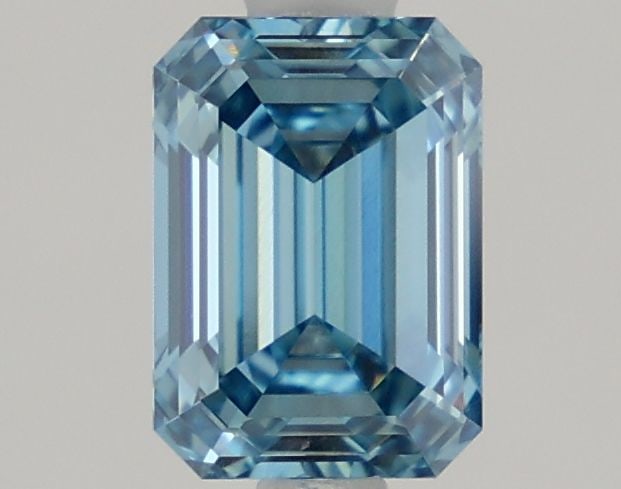 Loose Diamond - EMERALD 1.36ct Fancy Vivid Blue VS1: Loose Diamond - EMERALD 1.36ct Fancy Vivid Blue VS1 Source: This is a real non-mined Diamond that has been grown in a lab Shape: EMERALD Carats: 1.36 Color: Fancy Vivid Blue Certification: IGI Video: