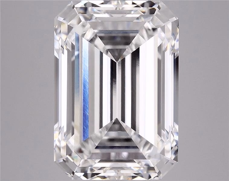 Loose Diamond - EMERALD 2.5ct E VS1: Loose Diamond - EMERALD 2.5ct E VS1 Source: This is a real non-mined Diamond that has been grown in a lab Shape: EMERALD Carats: 2.5 Color: E Clarity: VS1 Certification: IGI Condition: Pre-Owned