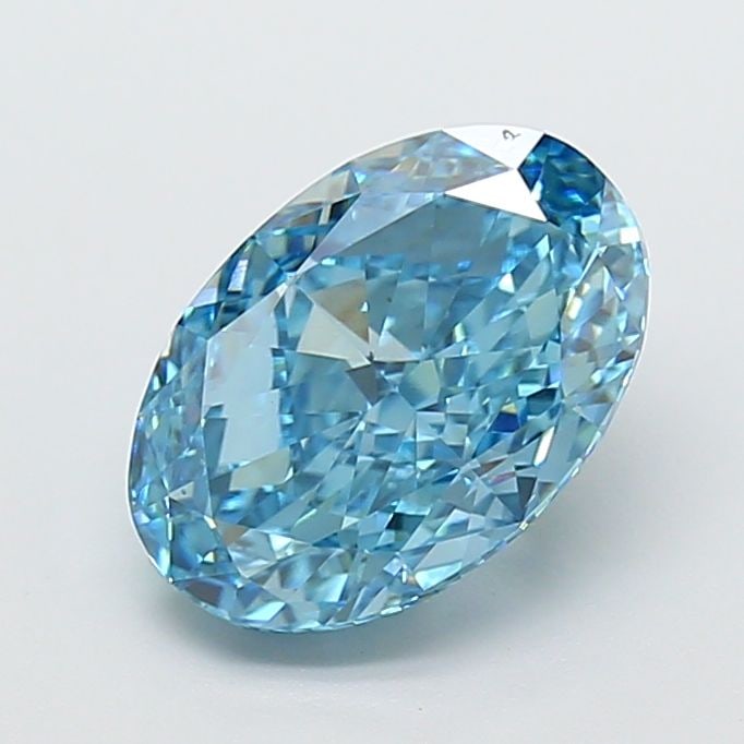 Loose Diamond - OVAL 3.52ct Fancy Vivid Blue VS1: Loose Diamond - OVAL 3.52ct Fancy Vivid Blue VS1 Source: This is a real non-mined Diamond that has been grown in a lab Shape: OVAL Carats: 3.52 Color: Fancy Vivid Blue Certification: IGI Video: