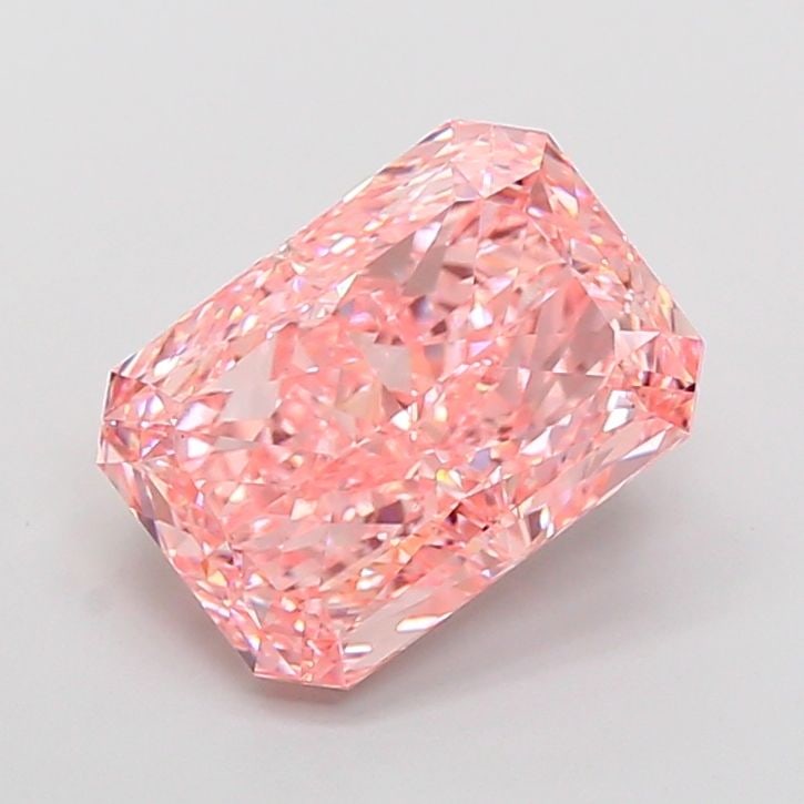 Loose Diamond - RADIANT 6.02ct Fancy Vivid Pink VVS2: Loose Diamond - RADIANT 6.02ct Fancy Vivid Pink VVS2 Source: This is a real non-mined Diamond that has been grown in a lab Shape: RADIANT Carats: 6.02 Color: Fancy Vivid Pink Certification: IGI Video: