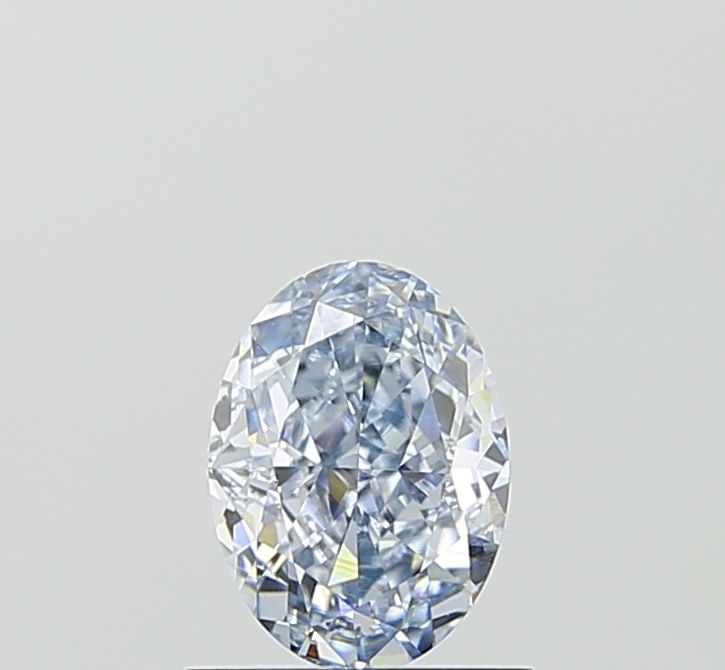 Loose Diamond - OVAL 1.02ct Fancy Blue VS1: Loose Diamond - OVAL 1.02ct Fancy Blue VS1 Source: This is a real non-mined Diamond that has been grown in a lab Shape: OVAL Carats: 1.02 Color: Fancy Blue Certification: IGI PLEASE NOTE: Framed,