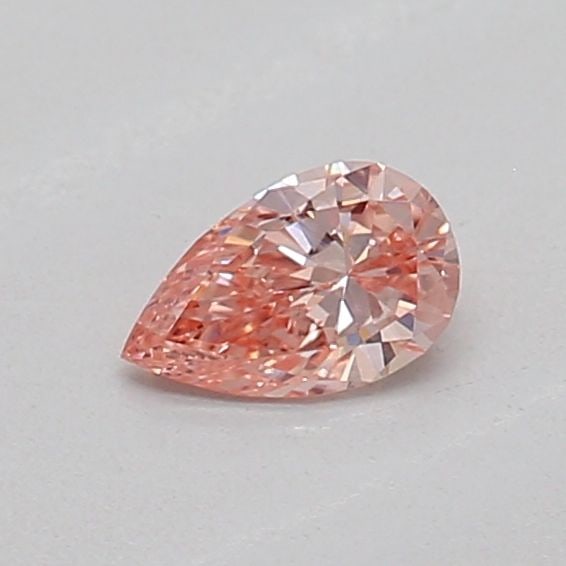 Loose Diamond - PEAR 0.14ct Fancy Intense Pink VS1: Loose Diamond - PEAR 0.14ct Fancy Intense Pink VS1 Source: This is a real non-mined Diamond that has been grown in a lab Shape: PEAR Carats: 0.14 Color: Fancy Intense Pink Certification: IGI Video: