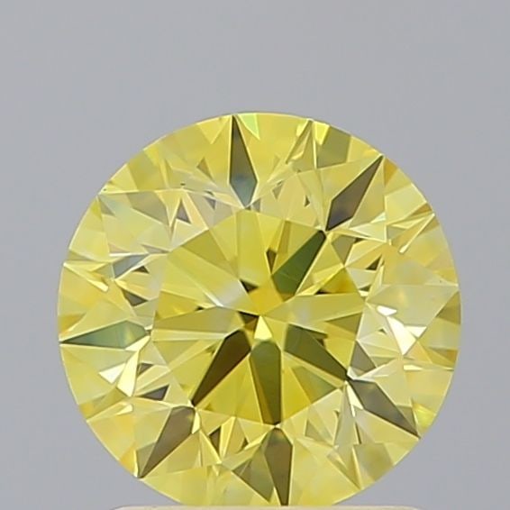 Loose Diamond - ROUND 1.25ct Fancy Vivid Yellow VS1: Loose Diamond - ROUND 1.25ct Fancy Vivid Yellow VS1 Source: This is a real non-mined Diamond that has been grown in a lab Shape: ROUND Carats: 1.25 Color: Fancy Vivid Yellow Certification: IGI Video: