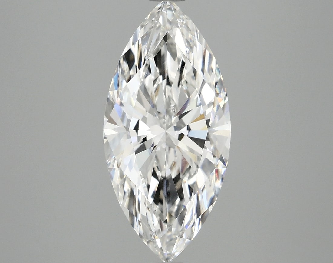 Loose Diamond - MARQUISE 2.7ct E VS1: Loose Diamond - MARQUISE 2.7ct E VS1 Source: This is a real non-mined Diamond that has been grown in a lab Shape: MARQUISE Carats: 2.7 Color: E Clarity: VS1 Certification: IGI Condition: Pre-Owned PLE