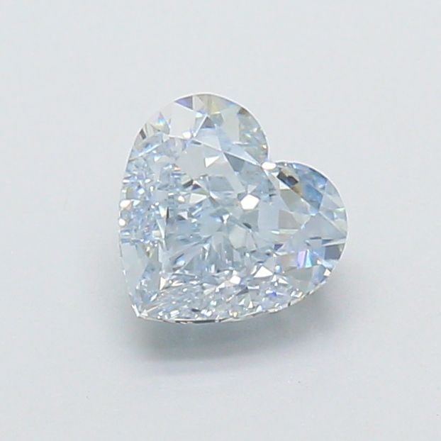 Loose Diamond - HEART 1.02ct Fancy Light Blue VVS2: Loose Diamond - HEART 1.02ct Fancy Light Blue VVS2 Source: This is a real non-mined Diamond that has been grown in a lab Shape: HEART Carats: 1.02 Color: Fancy Light Blue Certification: IGI Video: