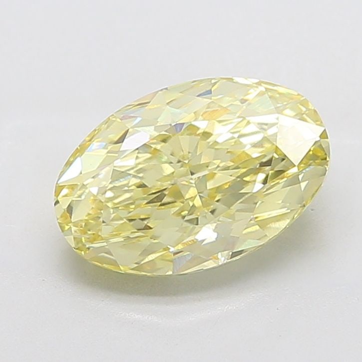 Loose Diamond - OVAL 4.11ct Fancy Yellow VVS2: Loose Diamond - OVAL 4.11ct Fancy Yellow VVS2 Source: This is a real non-mined Diamond that has been grown in a lab Shape: OVAL Carats: 4.11 Color: Fancy Yellow Certification: IGI PLEASE NOTE: Framed,