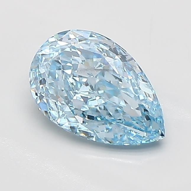 Loose Diamond - PEAR 0.95ct Fancy Vivid Blue VS2: Loose Diamond - PEAR 0.95ct Fancy Vivid Blue VS2 Source: This is a real non-mined Diamond that has been grown in a lab Shape: PEAR Carats: 0.95 Color: Fancy Vivid Blue Certification: IGI Video:
