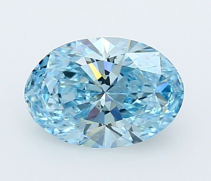 Loose Diamond - OVAL 1.71ct Fancy Vivid Blue VS1: Loose Diamond - OVAL 1.71ct Fancy Vivid Blue VS1 Source: This is a real non-mined Diamond that has been grown in a lab Shape: OVAL Carats: 1.71 Color: Fancy Vivid Blue Certification: IGI Video: Video