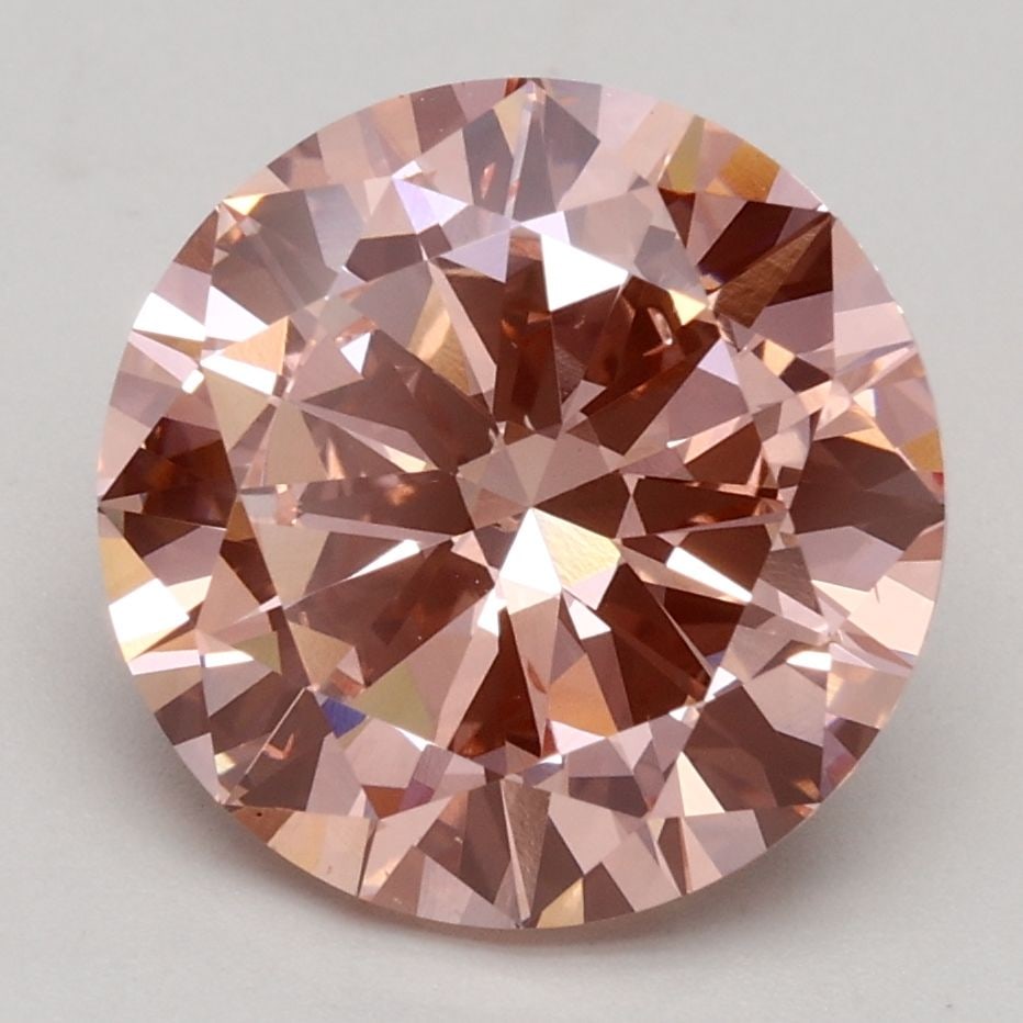 Loose Diamond - ROUND 3.0ct Fancy Intense Pink VS2: Loose Diamond - ROUND 3.0ct Fancy Intense Pink VS2 Source: This is a real non-mined Diamond that has been grown in a lab Shape: ROUND Carats: 3.0 Color: Fancy Intense Pink Certification: IGI Video: