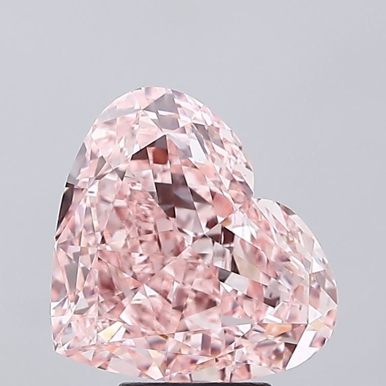 Loose Diamond - HEART 6.01ct Fancy Vivid Pink VS1: Loose Diamond - HEART 6.01ct Fancy Vivid Pink VS1 Source: This is a real non-mined Diamond that has been grown in a lab Shape: HEART Carats: 6.01 Color: Fancy Vivid Pink Certification: IGI Video: