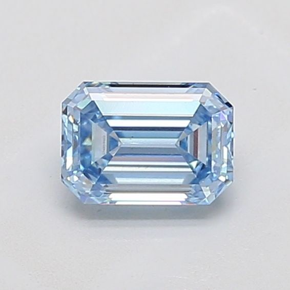 Loose Diamond - EMERALD 0.94ct Fancy Vivid Blue VS1: Loose Diamond - EMERALD 0.94ct Fancy Vivid Blue VS1 Source: This is a real non-mined Diamond that has been grown in a lab Shape: EMERALD Carats: 0.94 Color: Fancy Vivid Blue Certification: IGI Video: