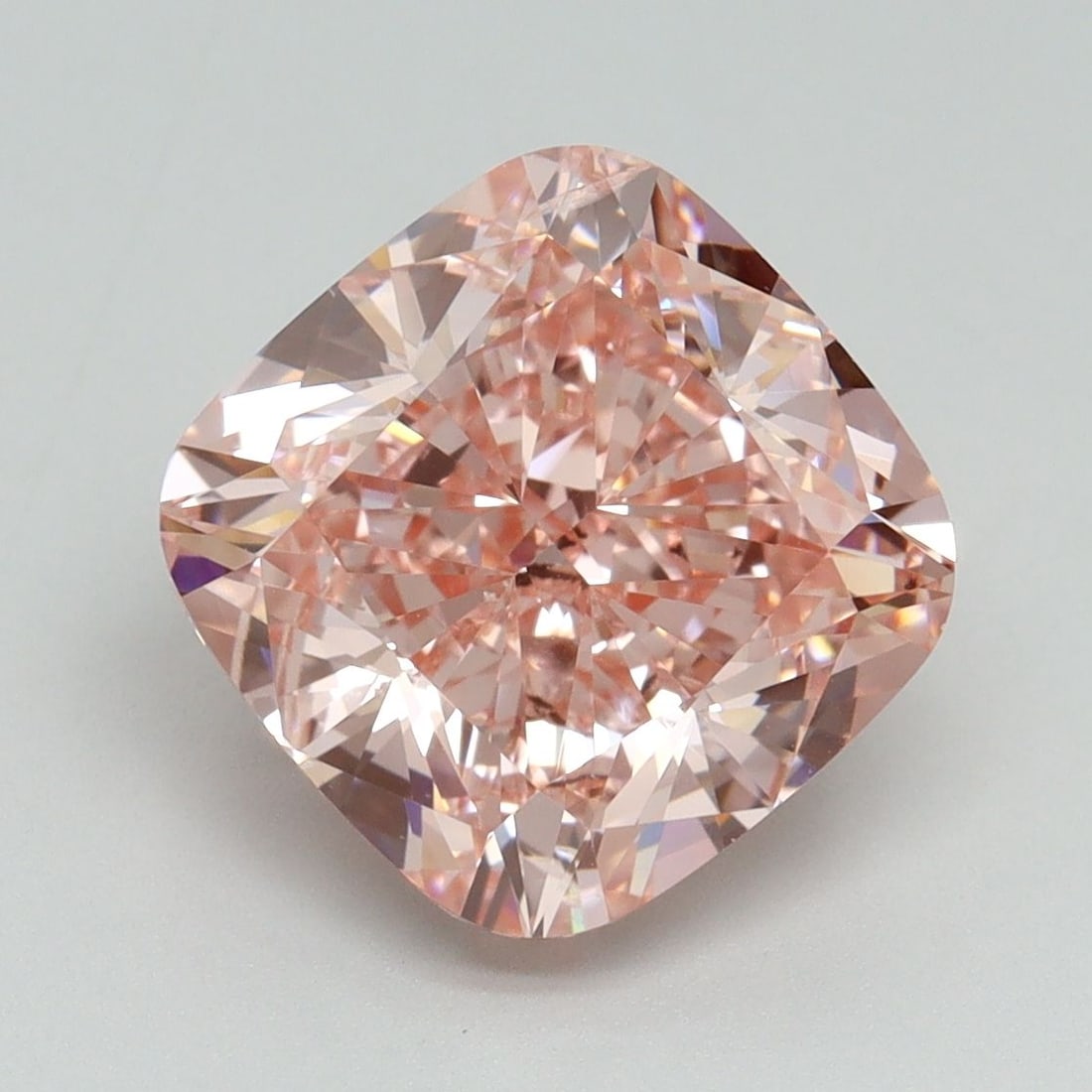 Loose Diamond - CUSHION MODIFIED 5.01ct Fancy Vivid Pink SI1 (1 of 1)