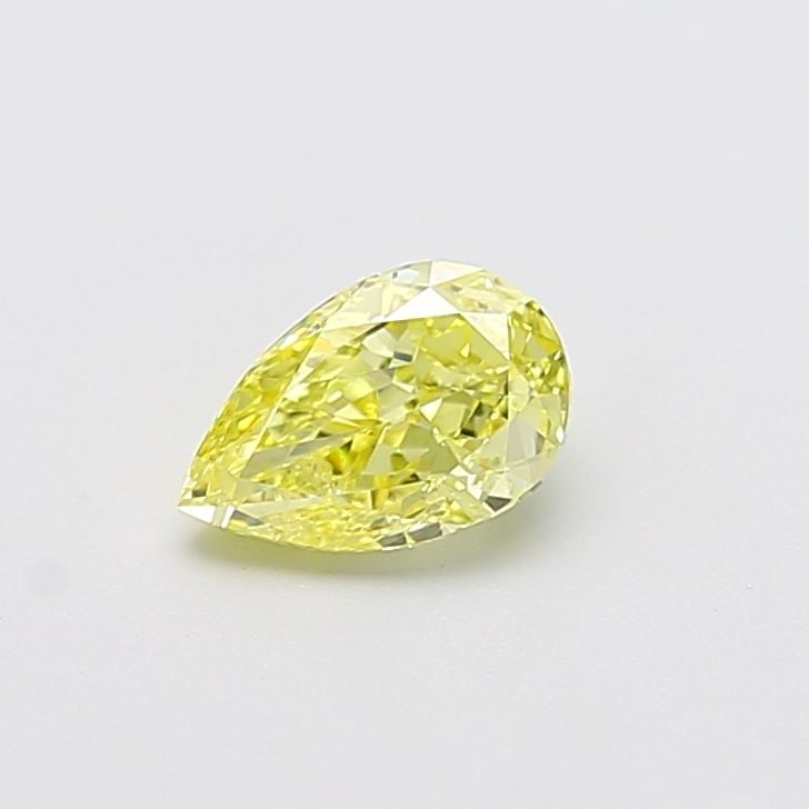 Loose Diamond - PEAR 1.03ct Fancy Intense Yellow VS2: Loose Diamond - PEAR 1.03ct Fancy Intense Yellow VS2 Source: This is a real non-mined Diamond that has been grown in a lab Shape: PEAR Carats: 1.03 Color: Fancy Intense Yellow Certification: IGI Video