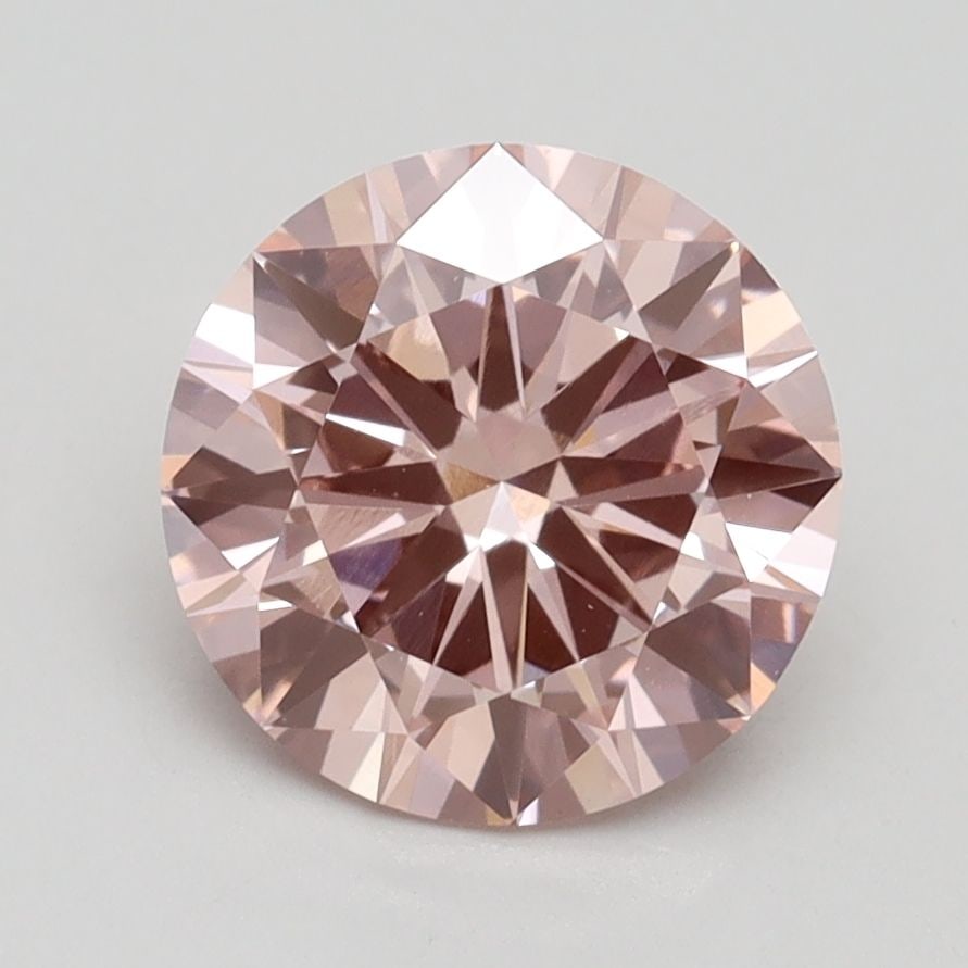 Loose Diamond - ROUND 2.1ct Fancy Intense Pink VVS2 (1 of 1)