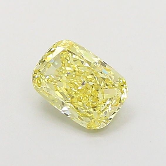 Loose Diamond - CUSHION MODIFIED 1.01ct Fancy Intense Yellow VS2: Loose Diamond - CUSHION MODIFIED 1.01ct Fancy Intense Yellow VS2 Source: This is a real non-mined Diamond that has been grown in a lab Shape: CUSHION MODIFIED Carats: 1.01 Color: Fancy Intense Yellow 