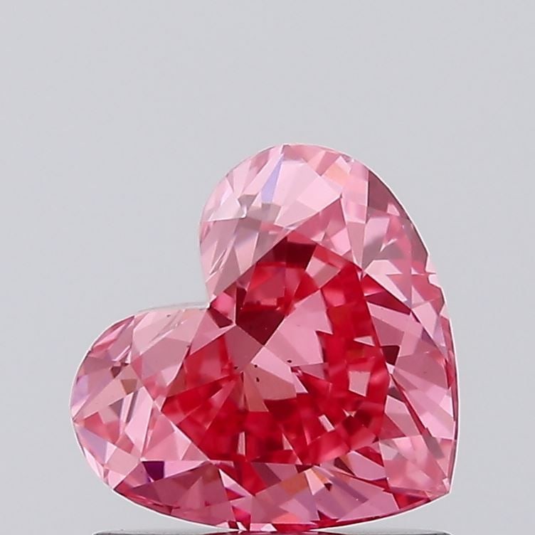 Loose Diamond - HEART 1.04ct Fancy Pink VS2: Loose Diamond - HEART 1.04ct Fancy Pink VS2 Source: This is a real non-mined Diamond that has been grown in a lab Shape: HEART Carats: 1.04 Color: Fancy Pink Certification: IGI Video: Video Link