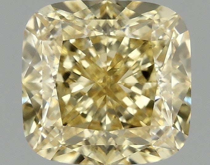 Loose Diamond - CUSHION MODIFIED 1.56ct Fancy Intense Yellow VS1 (1 of 1)