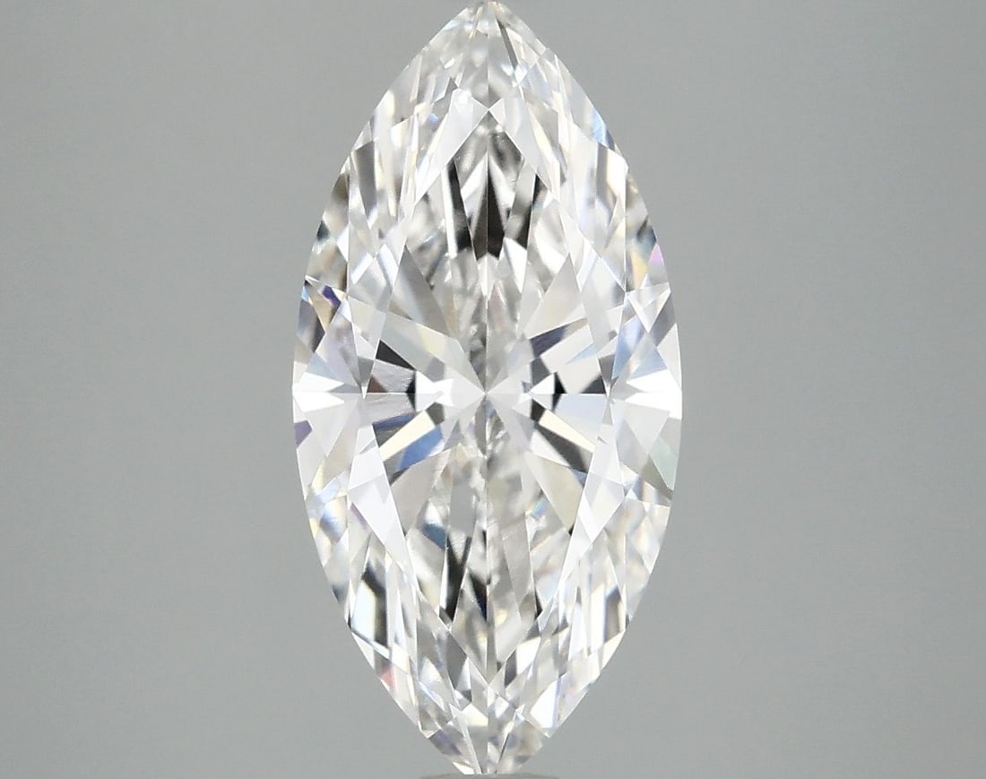 Loose Diamond - MARQUISE 2.83ct F VVS2: Loose Diamond - MARQUISE 2.83ct F VVS2 Source: This is a real non-mined Diamond that has been grown in a lab Shape: MARQUISE Carats: 2.83 Color: F Clarity: VVS2 Certification: IGI Video: