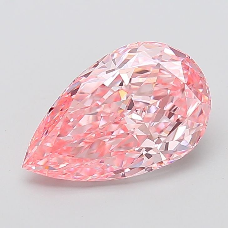 Loose Diamond - PEAR 3.67ct Fancy Vivid Pink VS1: Loose Diamond - PEAR 3.67ct Fancy Vivid Pink VS1 Source: This is a real non-mined Diamond that has been grown in a lab Shape: PEAR Carats: 3.67 Color: Fancy Vivid Pink Certification: IGI Video: