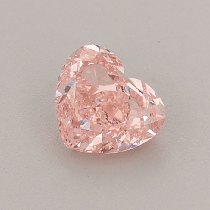 Loose Diamond - HEART 0.61ct Fancy Vivid Pink VS1: Loose Diamond - HEART 0.61ct Fancy Vivid Pink VS1 Source: This is a real non-mined Diamond that has been grown in a lab Shape: HEART Carats: 0.61 Color: Fancy Vivid Pink Certification: IGI Video: