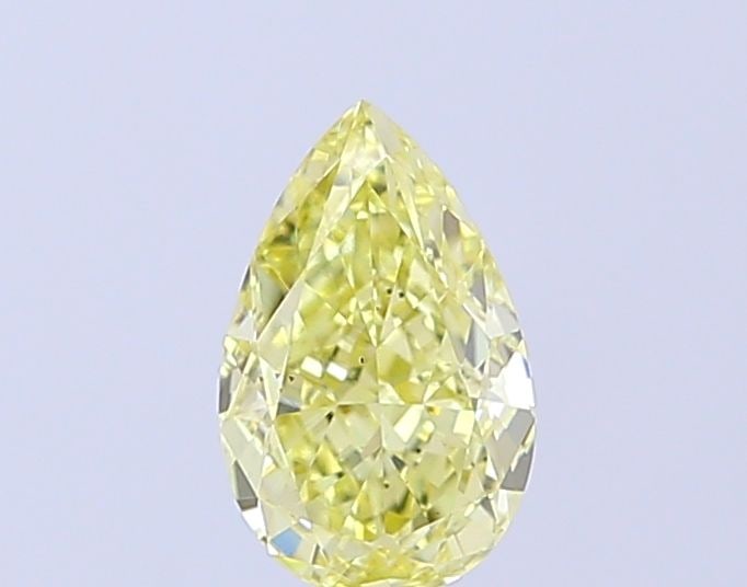 Loose Diamond - PEAR 1.03ct Fancy Yellow VS2: Loose Diamond - PEAR 1.03ct Fancy Yellow VS2 Source: This is a real non-mined Diamond that has been grown in a lab Shape: PEAR Carats: 1.03 Color: Fancy Yellow Certification: IGI Video: