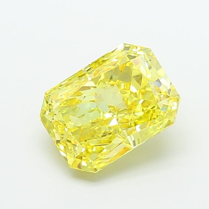 Loose Diamond - RADIANT 5.01ct Fancy Vivid Yellow VS2: Loose Diamond - RADIANT 5.01ct Fancy Vivid Yellow VS2 Source: This is a real non-mined Diamond that has been grown in a lab Shape: RADIANT Carats: 5.01 Color: Fancy Vivid Yellow Certification: IGI Vid