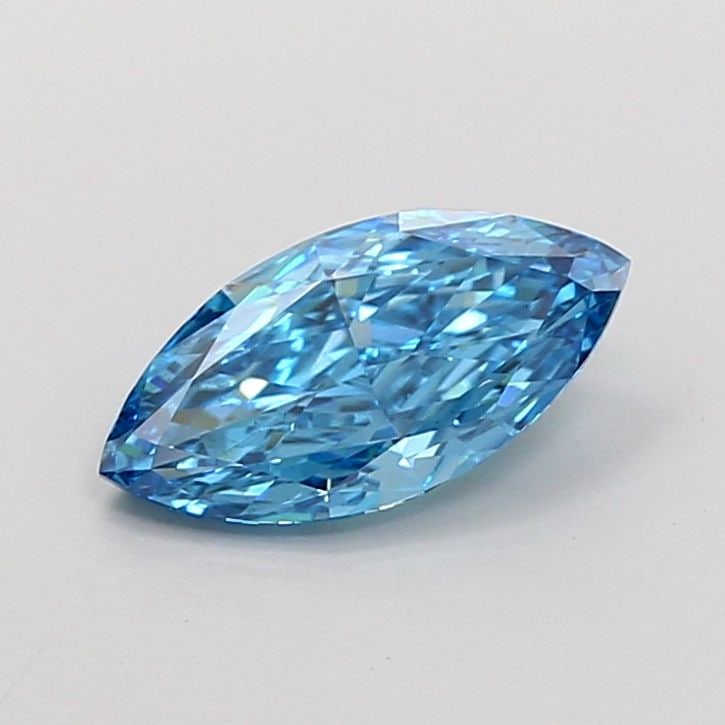 Loose Diamond - MARQUISE 1.49ct Fancy Vivid Blue VS2: Loose Diamond - MARQUISE 1.49ct Fancy Vivid Blue VS2 Source: This is a real non-mined Diamond that has been grown in a lab Shape: MARQUISE Carats: 1.49 Color: Fancy Vivid Blue Certification: IGI Video