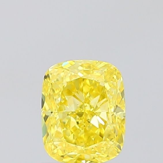 Loose Diamond - CUSHION MODIFIED 1.13ct Fancy Vivid Yellow VS1: Loose Diamond - CUSHION MODIFIED 1.13ct Fancy Vivid Yellow VS1 Source: This is a real non-mined Diamond that has been grown in a lab Shape: CUSHION MODIFIED Carats: 1.13 Color: Fancy Vivid Yellow Cert