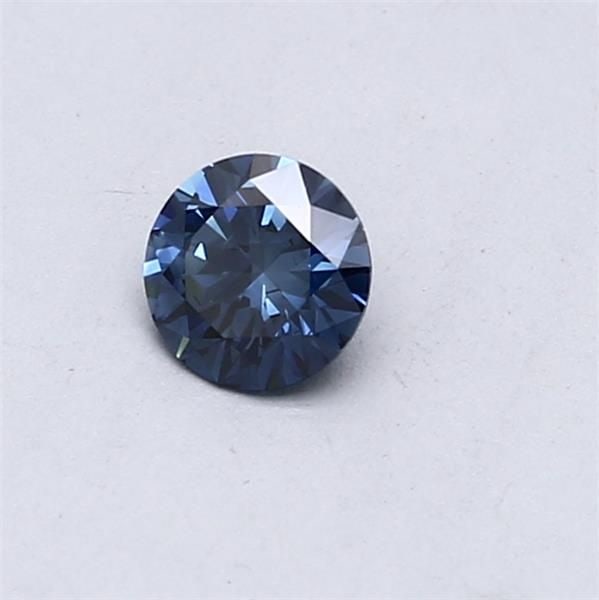 Loose Diamond - ROUND 0.31ct Fancy Vivid Blue SI1: Loose Diamond - ROUND 0.31ct Fancy Vivid Blue SI1 Source: This is a real non-mined Diamond that has been grown in a lab Shape: ROUND Carats: 0.31 Color: Fancy Vivid Blue Certification: IGI Video: